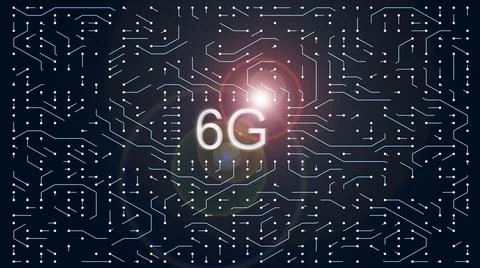 Data processing in circuit board abstract server. Technology Background CPU 스톡 일러스트