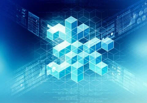 Data Processing Concept Stock Illustration