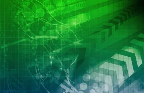 Data processing Stock Illustration