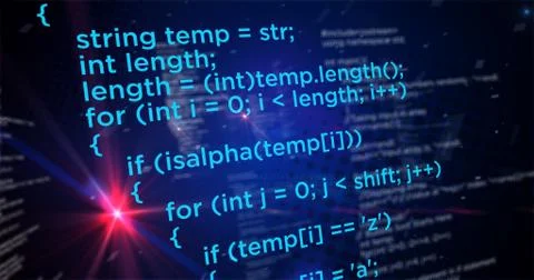 Data processing Stock Illustration