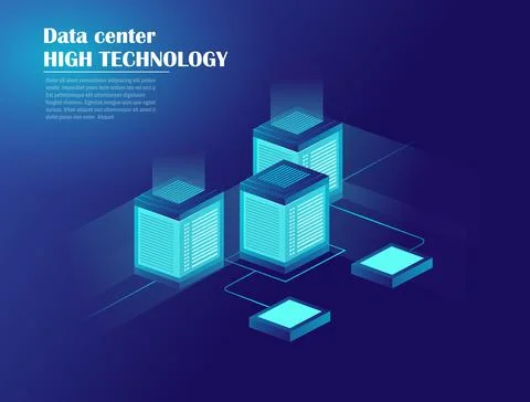 Data processing Stock Illustration