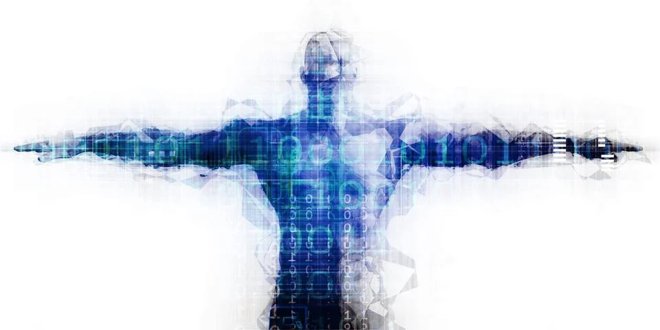Data Processing As System And Business Stock Illustration