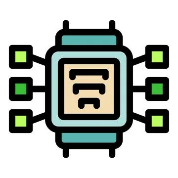 Data processing unit managing connections with multiple devices Stock Illustration