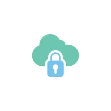 Data protect vector icon design template イラスト素材