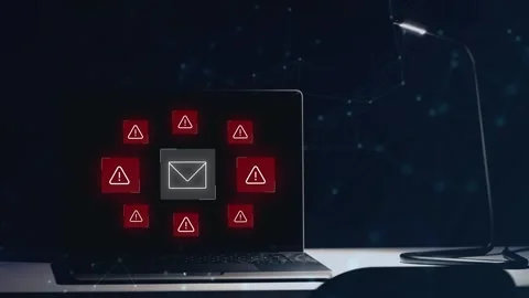 Data protection and cybersecurity concept, Stock Footage 281540668