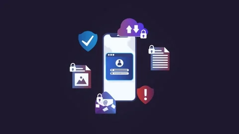 Data Protection, Cloud Protection, Data Security Concepts Animation. 스톡 동영상 311033349