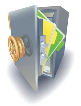 Data protection concept Illustrazione stock