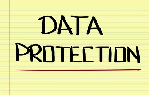 Data Protection Concept Stock Illustration