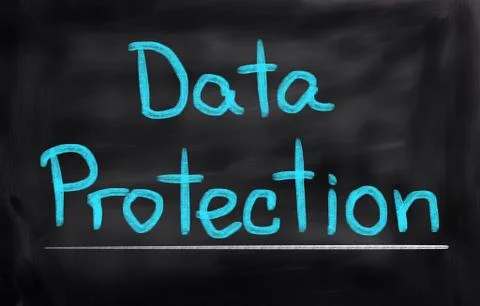 Data Protection Concept Stock Illustration