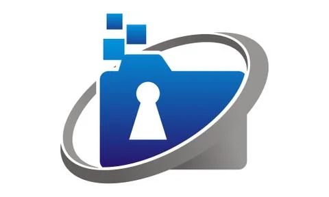 Data protection concept Stock-Illustration