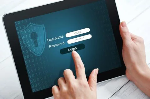 Data protection concept 写真素材