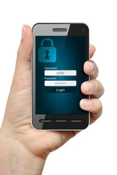 Data protection concept Stock Photos