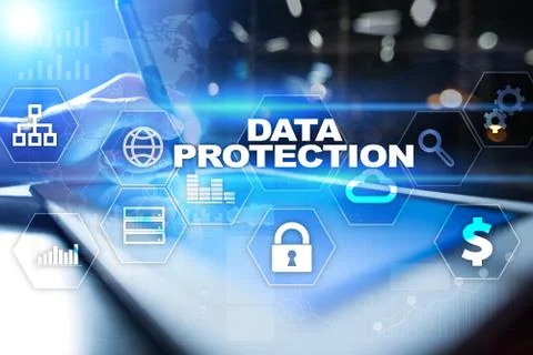 Data protection, Cyber security, information safety and encryption. internet Фото