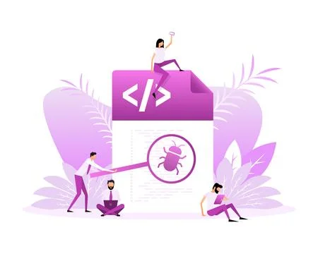 Data protection. Data protection. 3d vector icon. Alert message. Alert message Stockillustratie