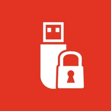 The data protection icon. Transfer and connection, data protection symbol. UI Stock Illustration