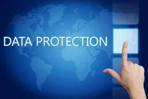 Data protection Illustrazione stock