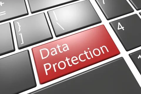 Data protection Stock Illustration