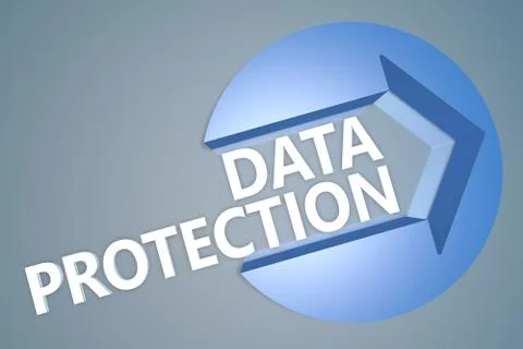 Data protection Stock Illustration