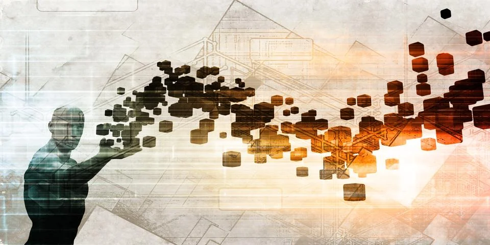 Data Protection 스톡 일러스트