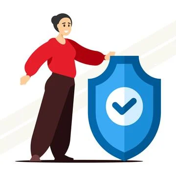 Data-protection Stock Illustration