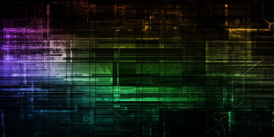 Data Protection Stock Illustration