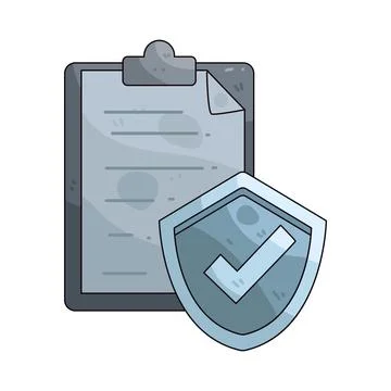 Data Protection illustration 库存插图