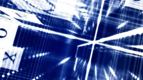 Data protection in the network, the principle of the network. Data encryption Stock Footage 105015244