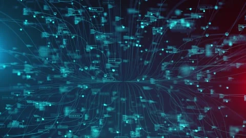 Data Protection Online Networks Cybersecurity Code Privacy Encryption 스톡 동영상 303407774