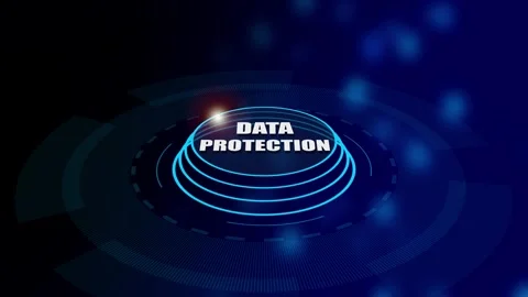 Data protection, safety, security, concept. Stock Footage 293482656