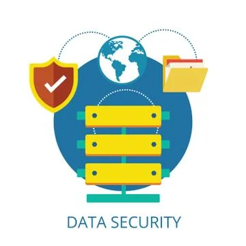 Data Protection Security Stock Illustration