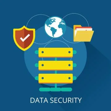 Data Protection Security Stock Illustration