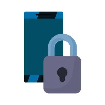 Data protection technology Stockillustratie