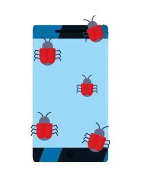 Data protection technology Stock Illustration