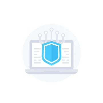 Data protection vector icon 库存插图