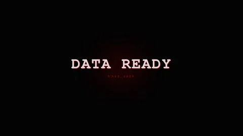 Data Ready Text Animation - Digital Information Concept Stock Footage 331568460