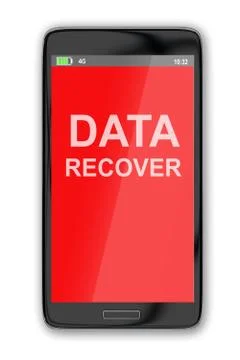 Data Recover concept Illustrazione stock