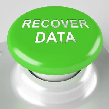 Data Recovery Software Bigdata Restoring 3d Rendering 库存插图