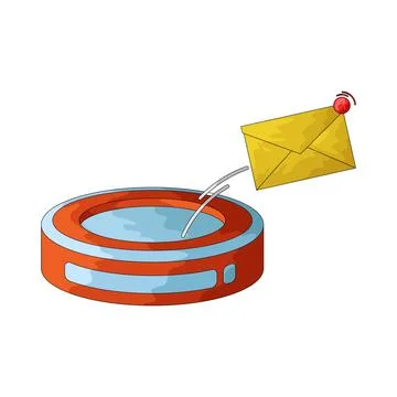 Data response illustration イラスト素材
