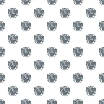 Data save shield pattern seamless Stock Illustration