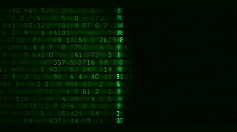 Data scan loop Vídeos de archivo 7755295