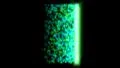 Data scanner binary horizontal and vertical scan green HD Footage
