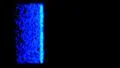 Data scanner binary horizontal and vertical scan blue HD Footage