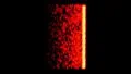 Data scanner binary horizontal and vertical scan red HD Footage