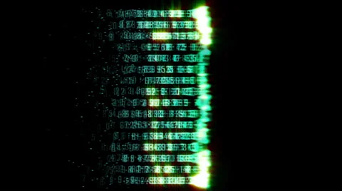 Data scanning loop Stock Footage 38038331