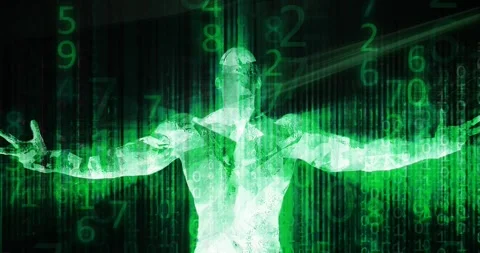 Data Science Abstract Complex Algorithm Calculation Concept Stock Footage 327429743