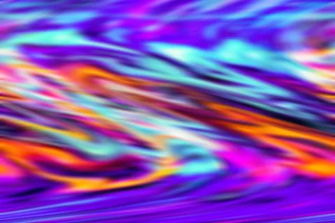 Data Science abstract technological background in vibrant colors with blured  Stock Photos