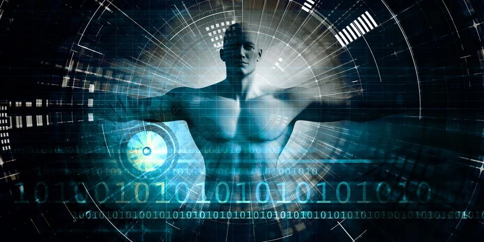Data Science and AI-Powered Healthcare Innovation 스톡 일러스트