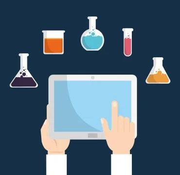 Data Science design , vector illustration Stock Illustration