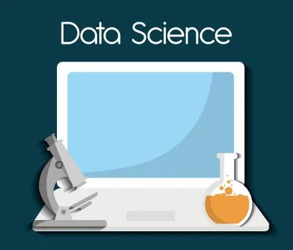 Data Science design , vector illustration Stock Illustration