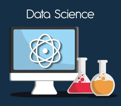 Data Science design , vector illustration Stock Illustration